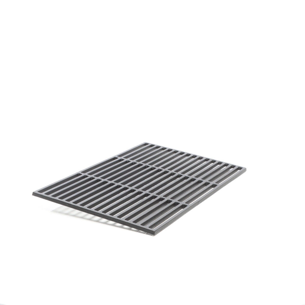 Griglia rettangolare in ghisa 54 x 34 cm per barbecue a carbone e a gas