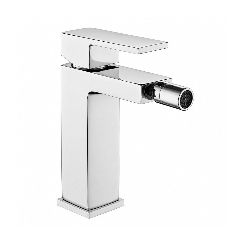 Set miscelatori lavabo bidet in ottone cromato Amber
