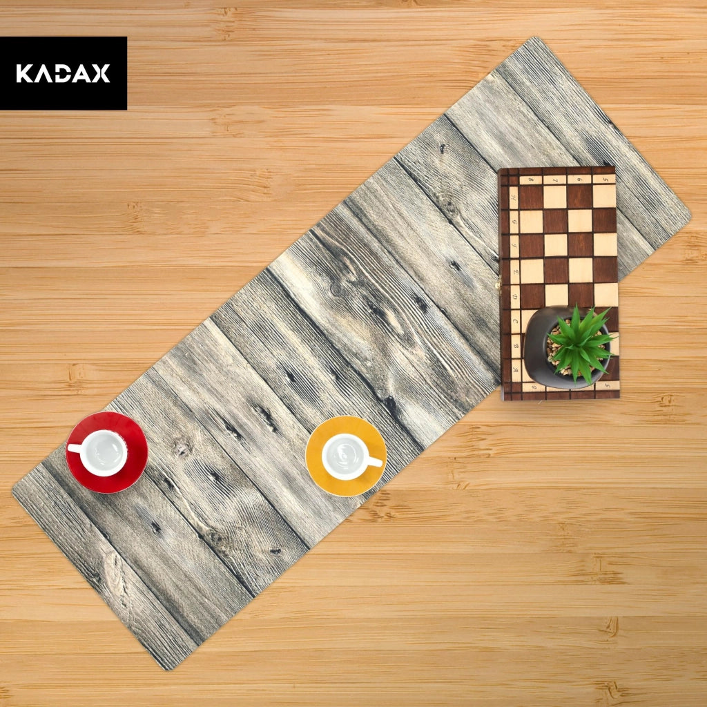 Tovaglia decorativa in feltro KADAX, stampata, 95x33 cm