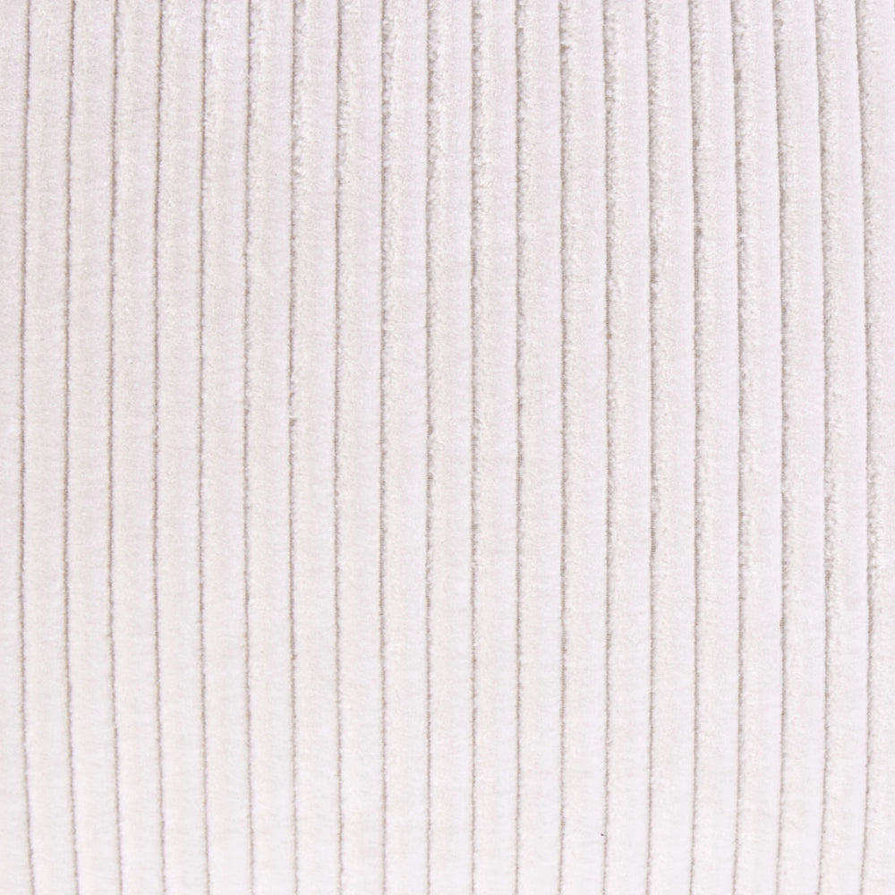 Cuscino da terra Beige Chiaro 55 x 55 x 20 cm Quadrato Tessuto Velluto Struttura a coste Pouf da seduta