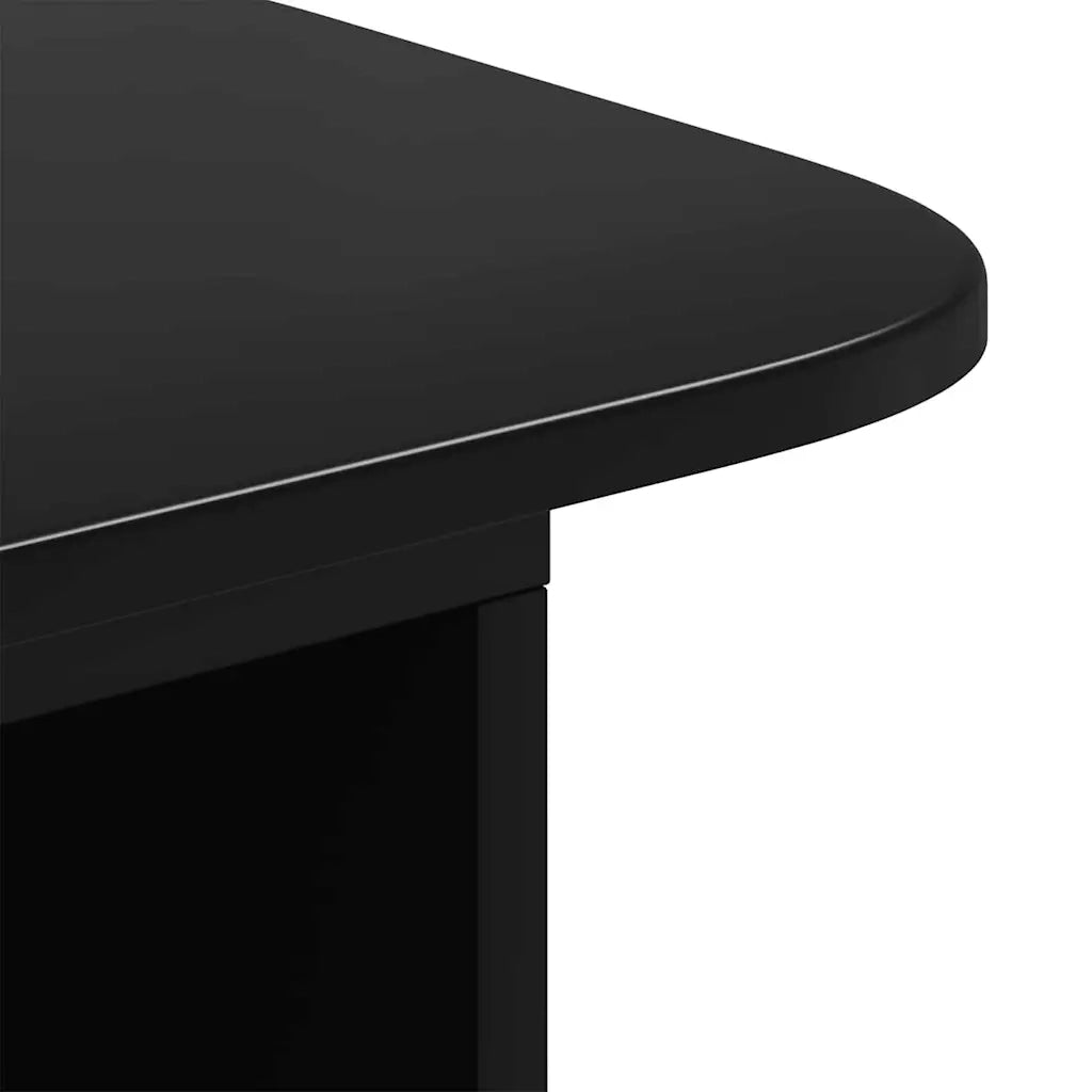 Tavolo Consolle | Tavolo d'Ingresso Nero 93 x 40 x 75 cm Legno multistrato