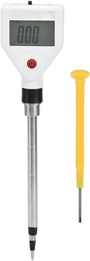 Apparecchio di misurazione del contenuto di acqua del terreno - Display LCD chiaro - Portatile - Alta precisione - Ideale per la cura delle piante - Misura il contenuto di acqua del terreno - Codice prodotto:  - Modello: - Specifiche tecniche:
