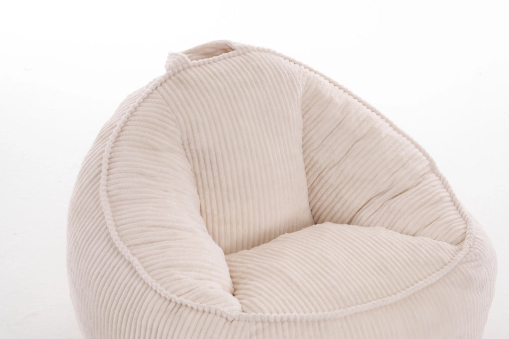 SACCO SEDUTA Ergonomico in corduroy Beige