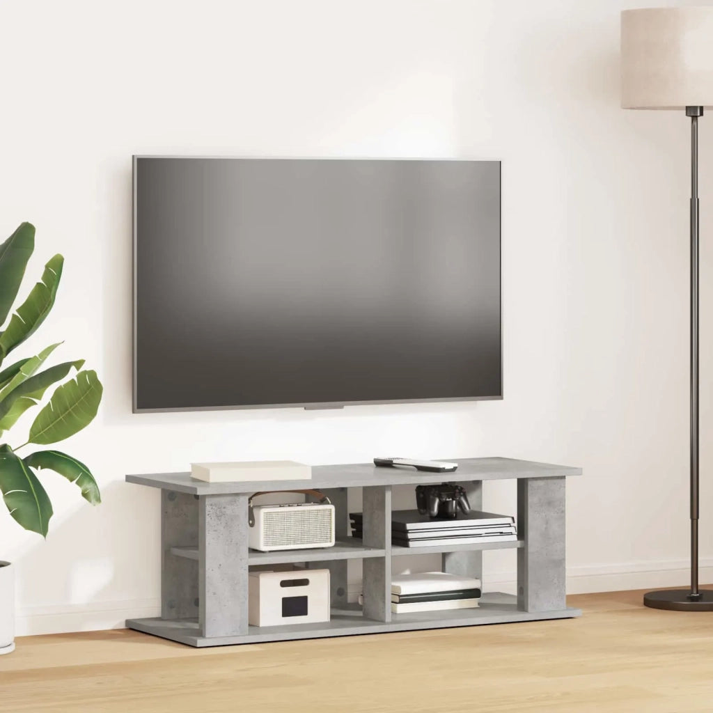 Supporto TV-Credenza per TV-Mobile TV Grigio cemento 96 x 35 x 33,5 cm