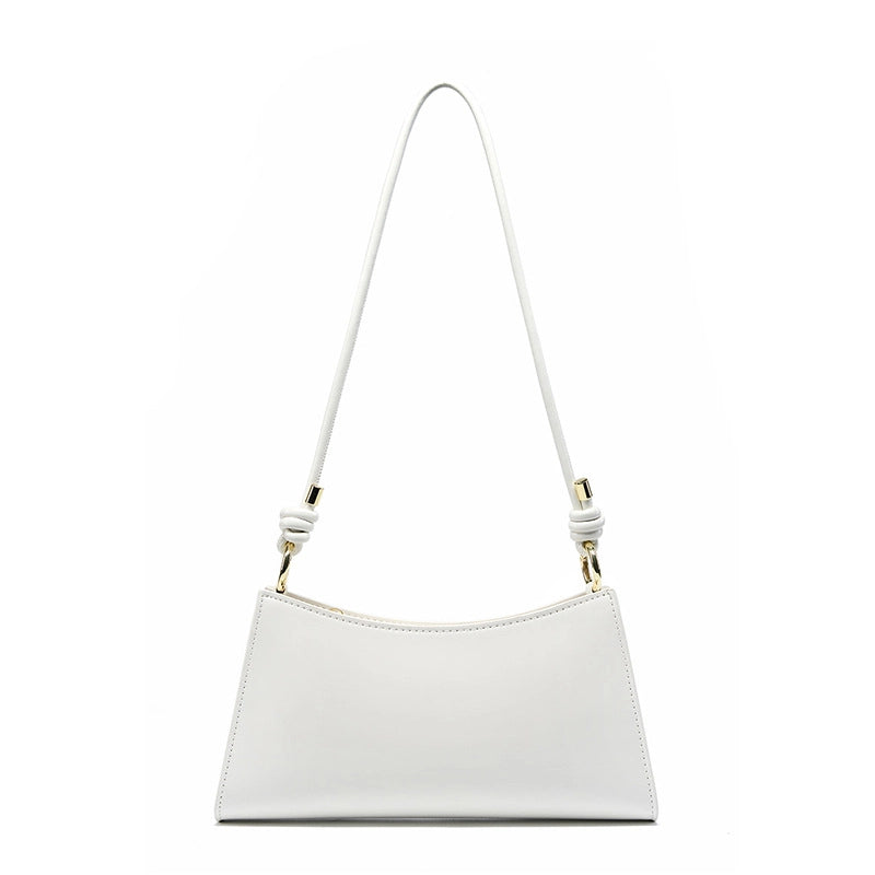 Borse a mano/a tracolla da donna in vera pelle, colore bianco