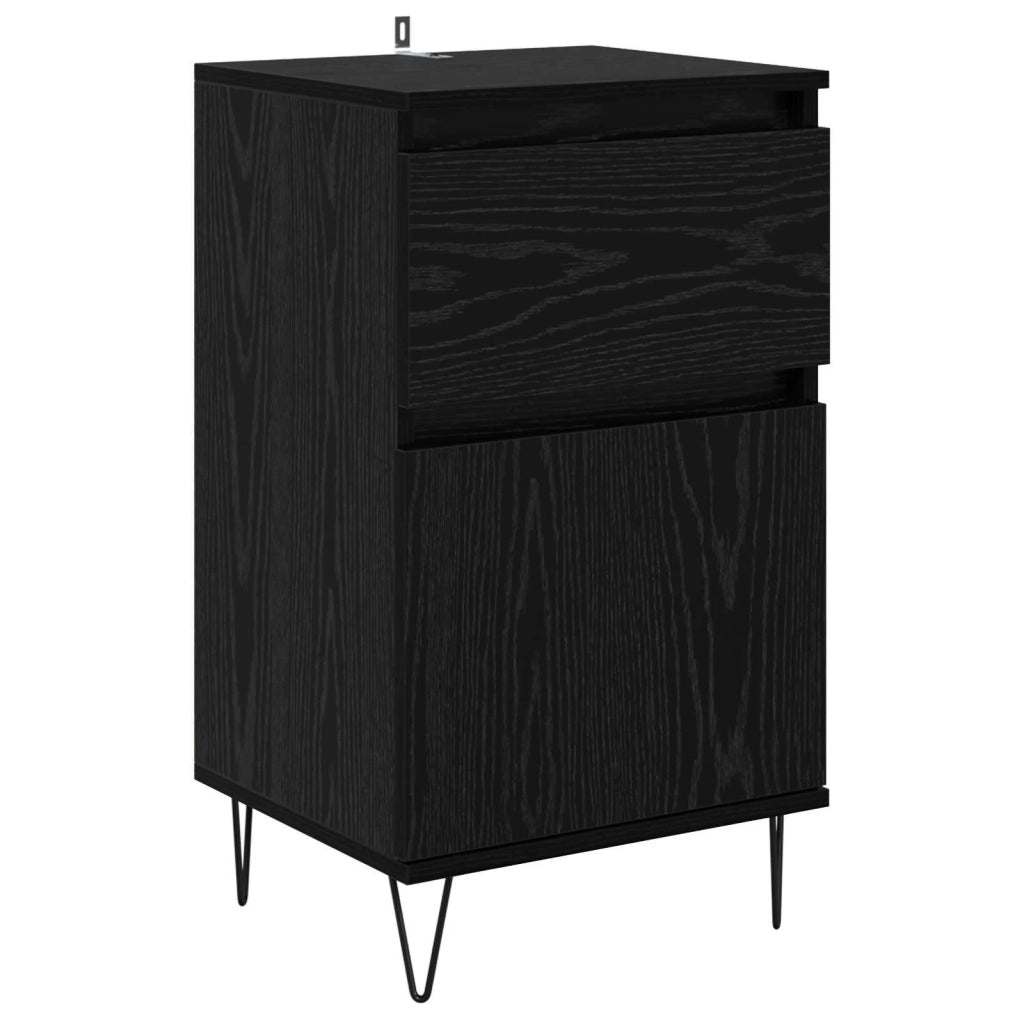 Credenza Rovere nero 35 x 40 x 70 cm Legno multistrato 881761