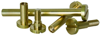 VITE A CANNOCCHIALE IN OTTONE Ø 6x20 mm. 100.00 pz