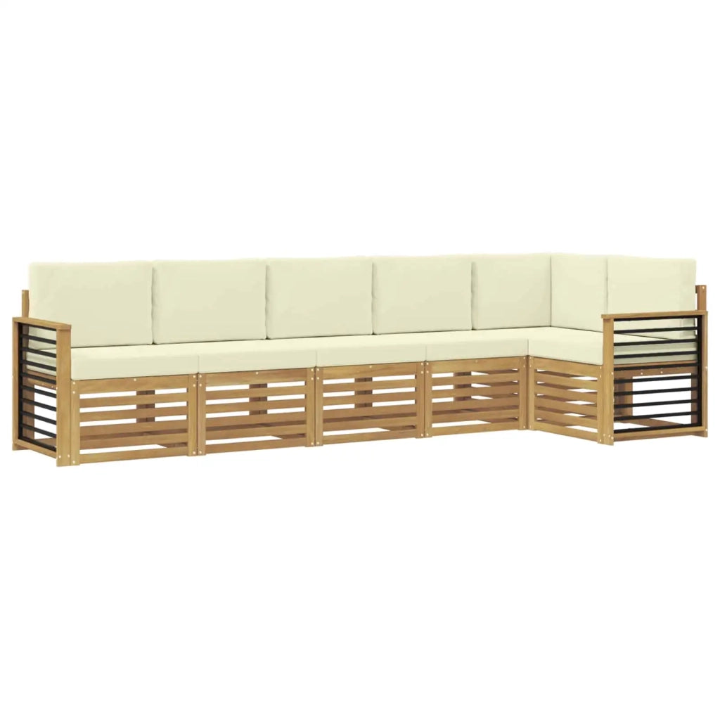 Set divani Legno di Acacia Massello 3391925