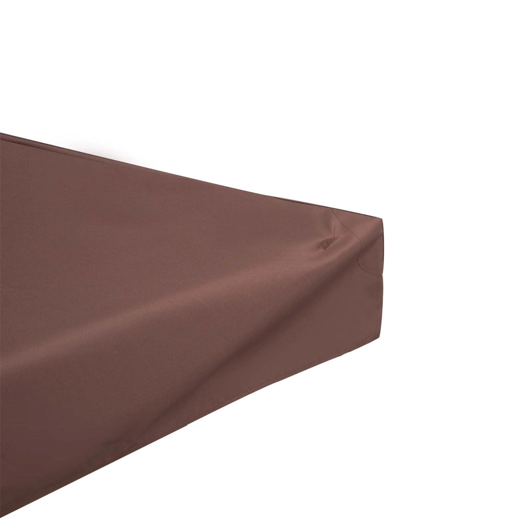 Easycomfort Copertura per Gazebo da Giardino Tetto Sostitutivo Anti-UV Impermeabile in Poliestere 3x4m, Marrone