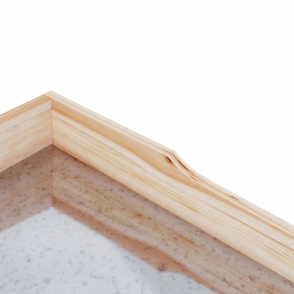 Tavolino portavasi con ripiani 78 x 38 x 825 cm in legno massello di abete marrone 02_0045432