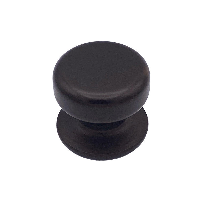 Pomolo fisso per porta SAGUATTI 175/70IB in alluminio marrone opaco