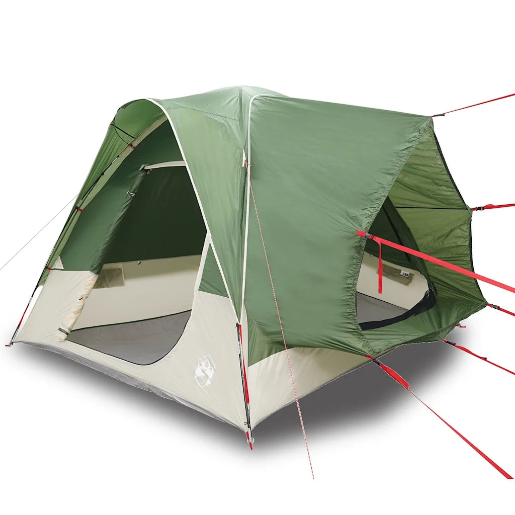 Tenda da campeggio | Tenda da campo per Auto per 4 Persone Verde Impermeabile