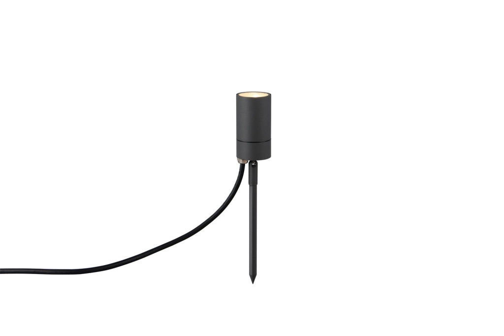 Faretto da giardino a picchetto PURUS 1xGU10 nero IP65