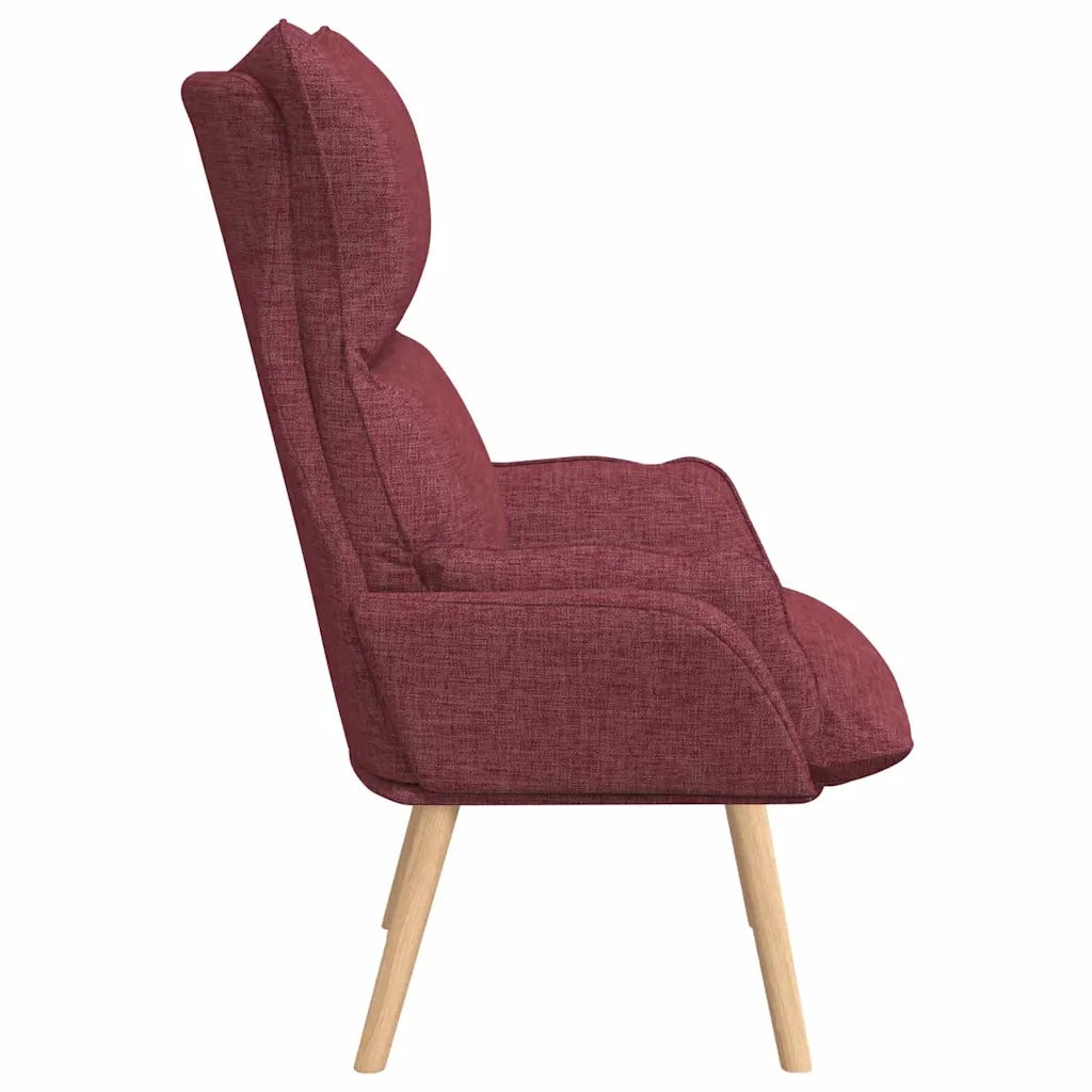 poltrona Rosso Vino 69 x 74 x 93 cm Tessuto e compensato 42001868