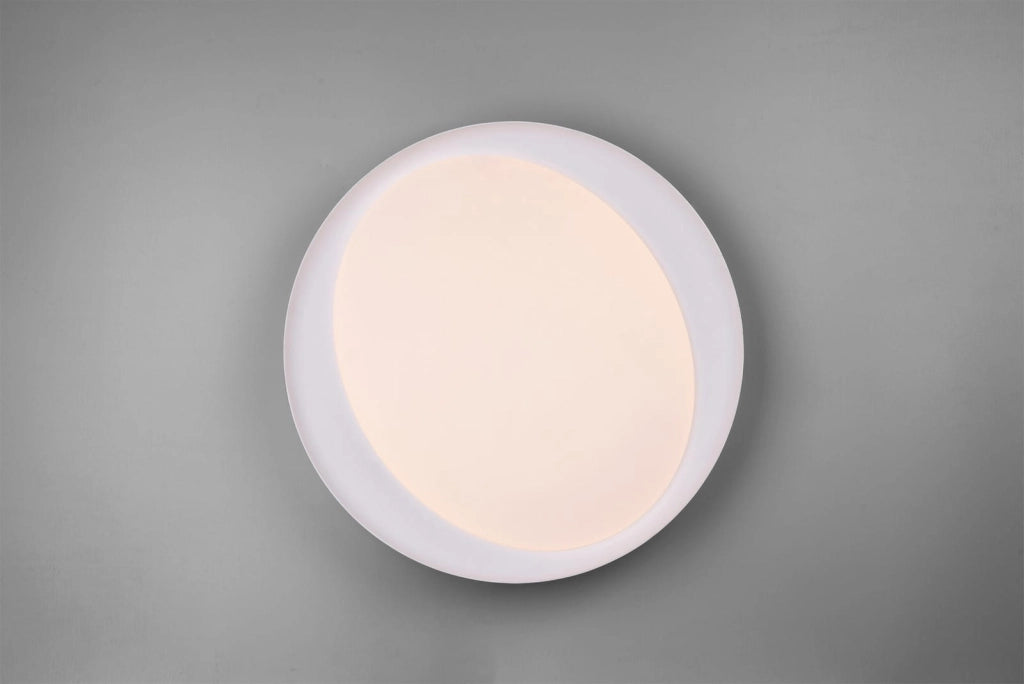 Plafoniera LED soffitto 24W CCT 2700-6000K grigia Zeta RL