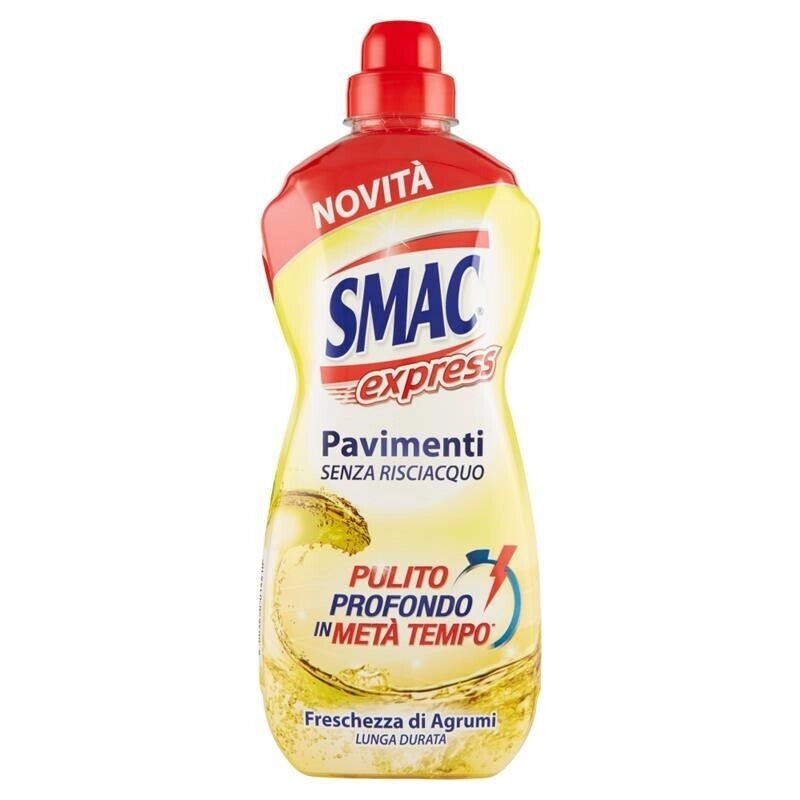 SMAC EXPRESS PAVIMENTI SENZA RISCIACQUO IN FORMATO DA 1 LT AGLI AGRUMI