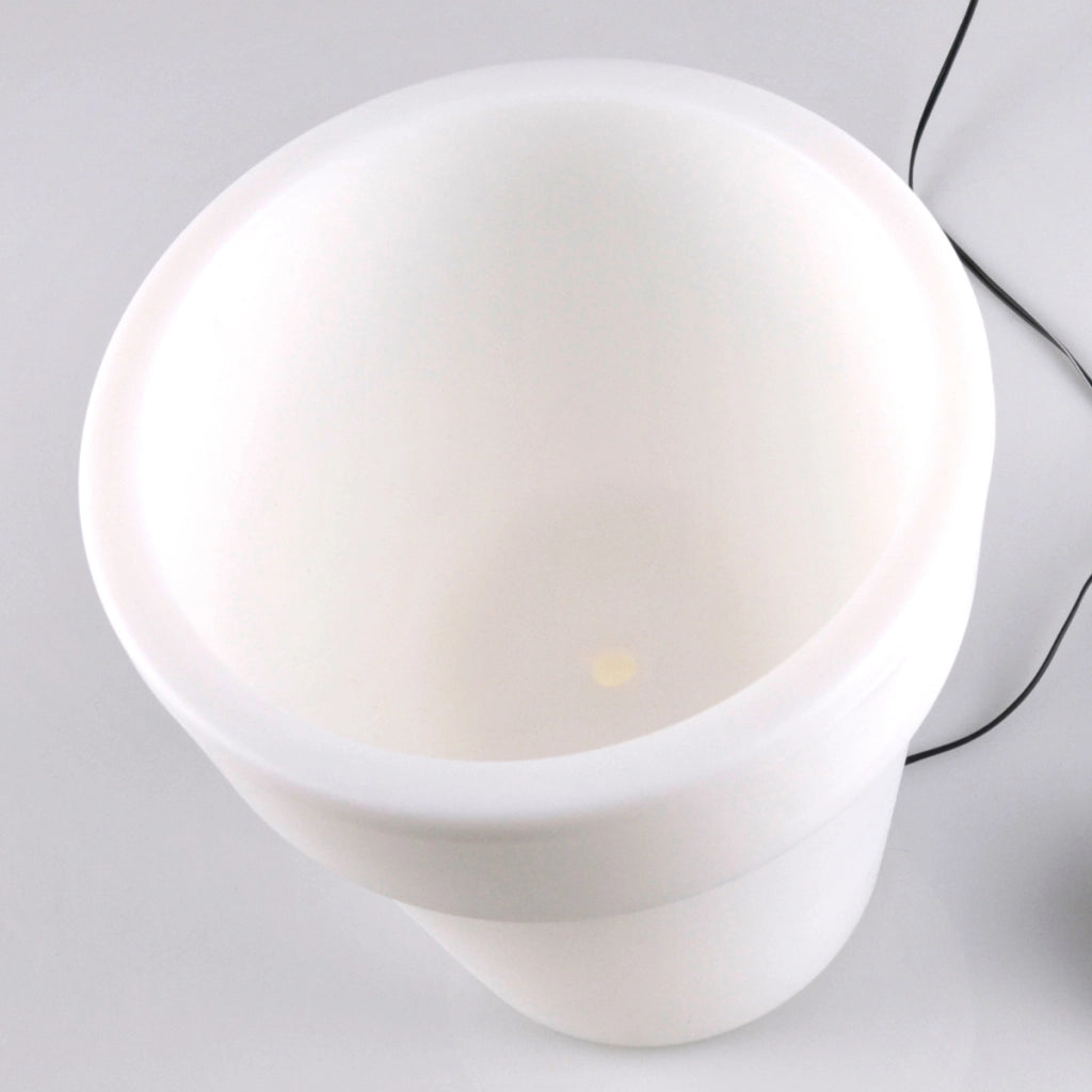Lampada solare LED vaso bianco 4000K Polux 315601 IP44