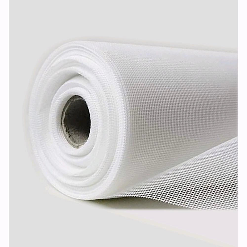 Rete Zanzariera in Fibra di Vetro Bianca Maglia 18X16 Altezza: 120 cm Rotolo: 30 mt