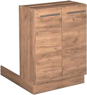 isola cucina Fame-Line, Quercia dorata, 60 cm senza piano di lavoro