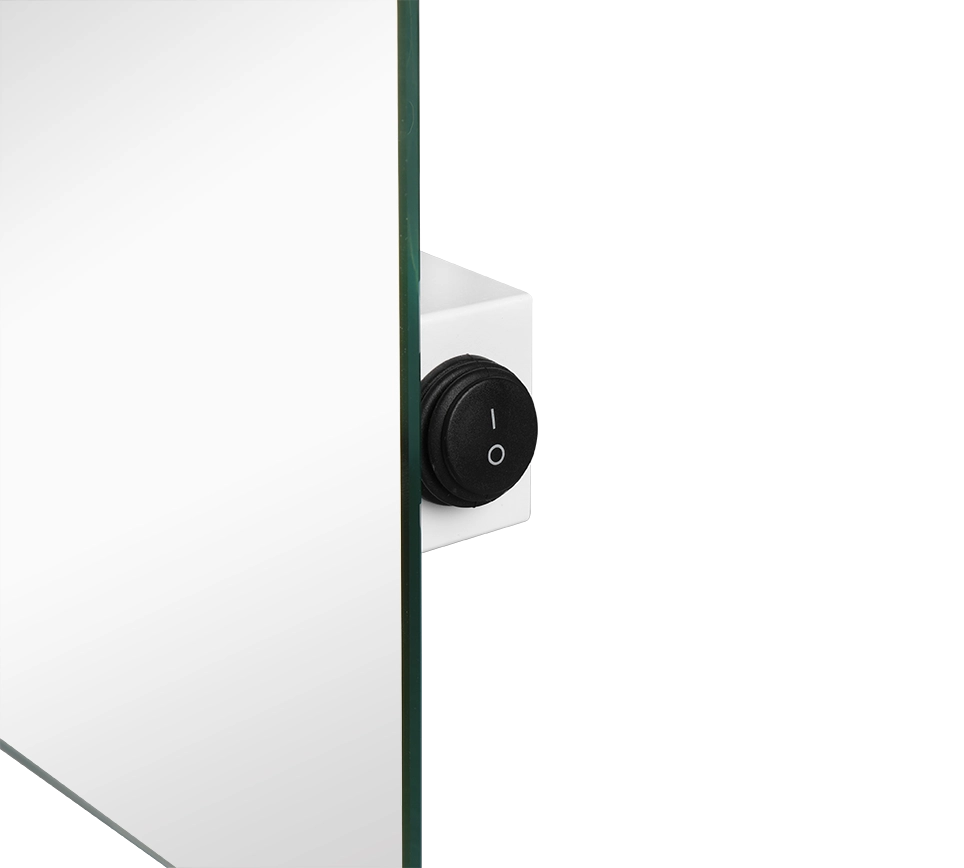 FRANZI SPECCHIO DA PARETE RETTANGOLARE RETRO-ILLUMINATO 50X70CM LED 3000-4000K 18 W 2.400 lm