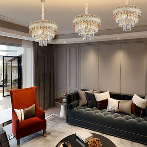 Lampada Cristal G047-cp 40cm Gold