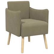 Sedia d'accento Cachi Velluto a grana fine 42044845