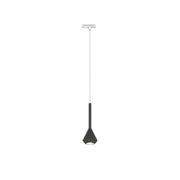 Sopsensione Binario Moderna Aygo Metallo Bianco Nero 1 Luce Gu10