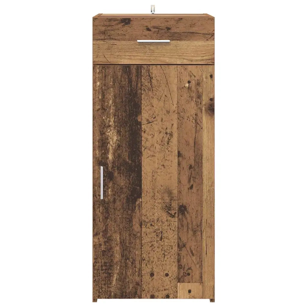 Credenza-Buffet-Armadio da cucina Rovere artigianale 42,5 x 40 x 93 cm Legno multistrato 432488
