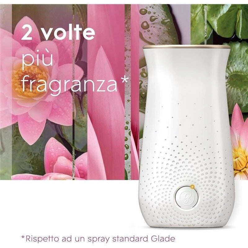 GLADE SENSE & SPRAY AUTOMATIC BASE + RICARICA 18 ML RELAXING ZEN