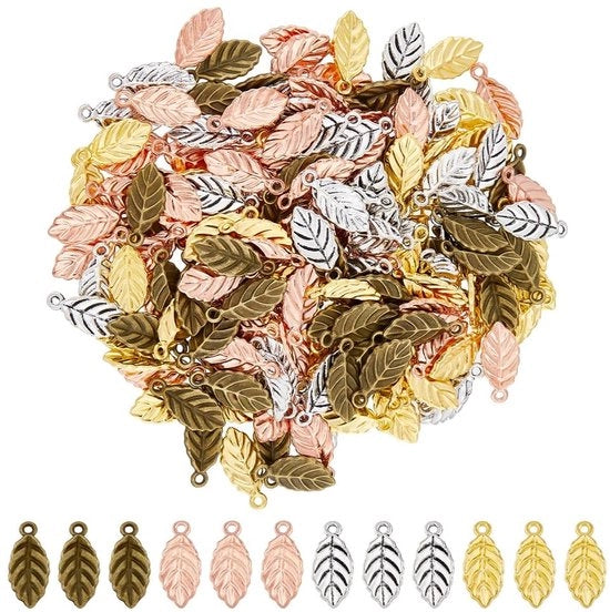 160 pezzi di foglio di chiamata per la creazione di gioielli