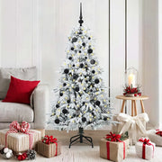 Albero di Natale Artificiale con Rami Pieghevoli Bianco 150 cm 3397472
