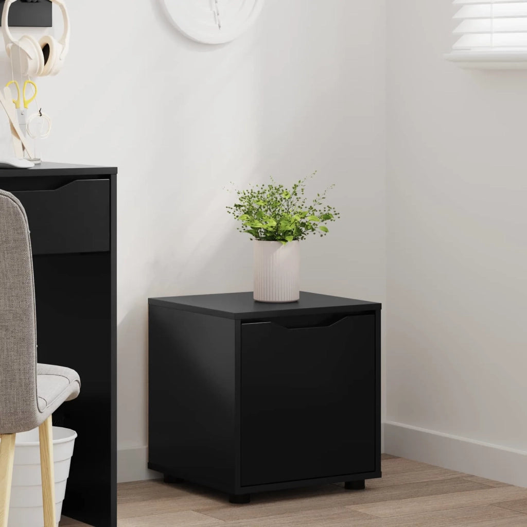 Mobile da Bagno Nero 40,5 x 40 x 44 cm Legno multistrato 888948