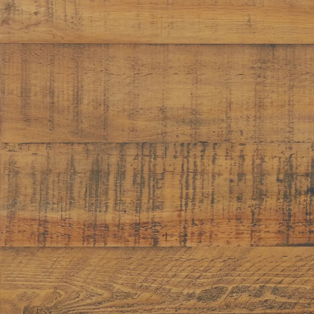 Comodino Marrone 36x30x45 cm in Legno Massello di Pino 349911