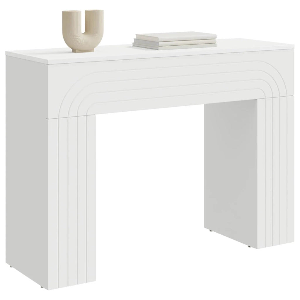 Tavolino da salotto Bianco 102 x 35 x 75 cm 899927