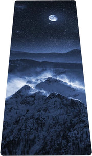 Mat di yoga portatile, pieghevole, leggero, ideale per yoga, pilates, bikram, stretching, allenamento e movimento (183 cm x 61 cm x 1,5 mm)