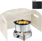 Parasole per camper - Kit di cucina per camper - Parasole pieghevole - 5 piastre - Accessori per camper - Ombrello per camper in color beige