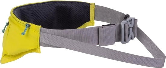 Riem da Trail Runner - Riem da Trail Runner per corsa in libertà con il tuo cane - Riem da Trail Runner senza clip, pesante con tasche - Verde muschio - Dimensioni extra grandi