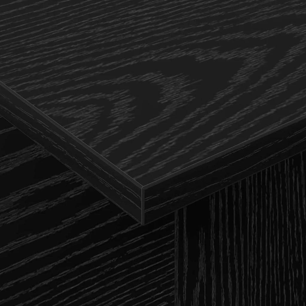 Supporto TV Rovere Nero 102 x 35 x 45 cm Legno multistrato 890993
