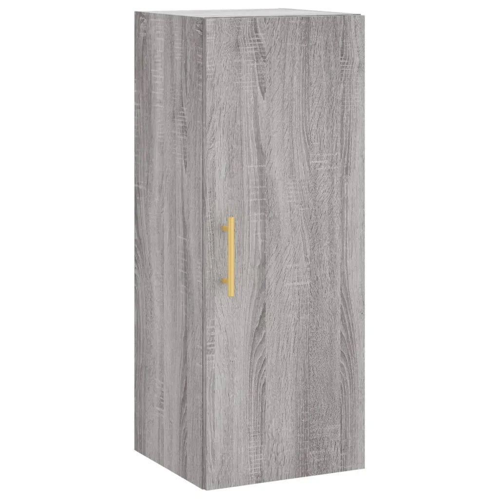 Credenza Grigio Sonoma 34,5x34x180 cm in Legno Multistrato 3198911