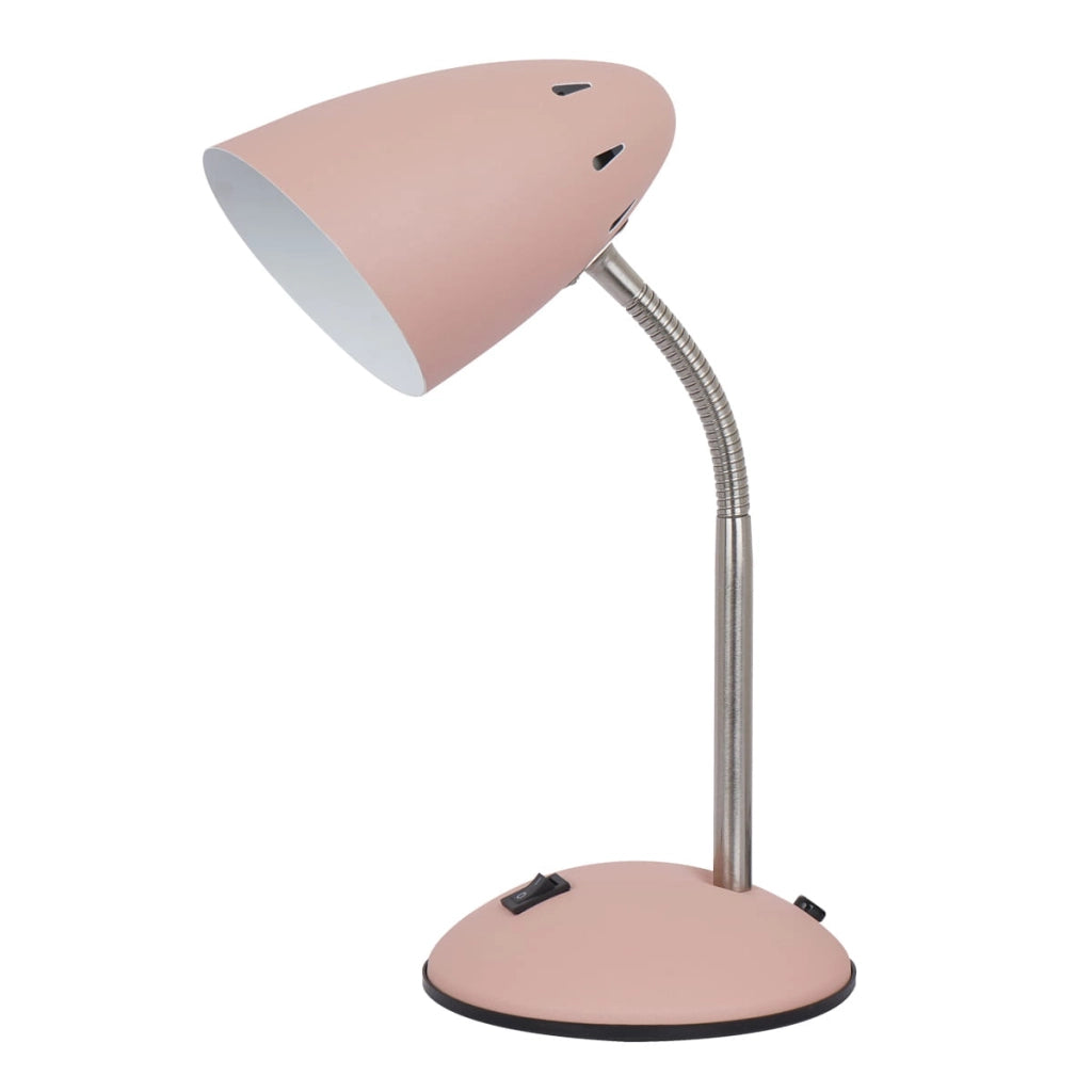 Lampada da tavolo moderna Italux Cosmic rosa E27 60W