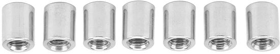 Set di connettori a rondella M5 x 0.8 8 L10mm in acciaio inossidabile con filo interno 50 pezzi.