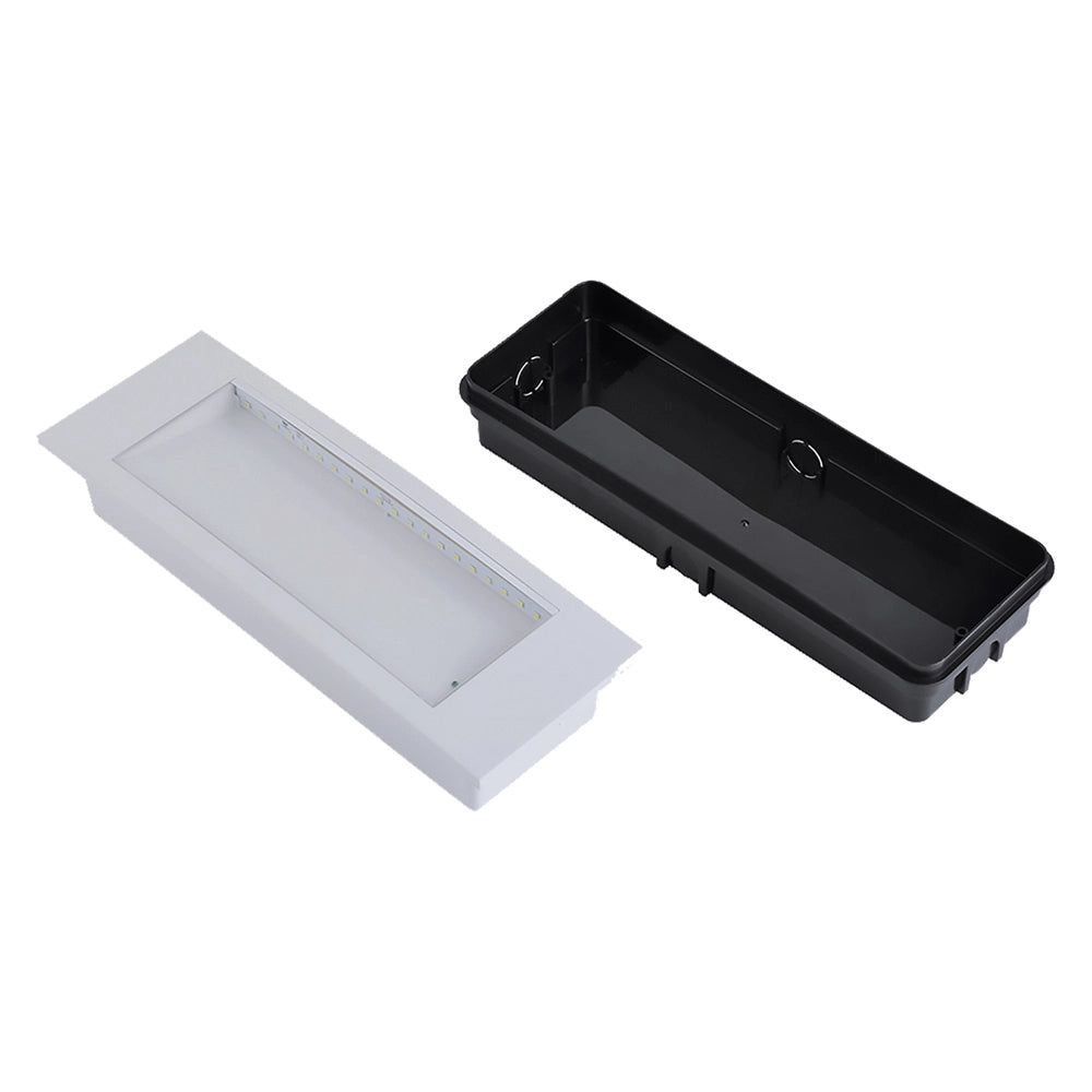 1pz lampada emergenza da parete '899' 3,8w / 20 led - cm.29,2 x 10,2 x 6 cod:ferx.8121378nlm
