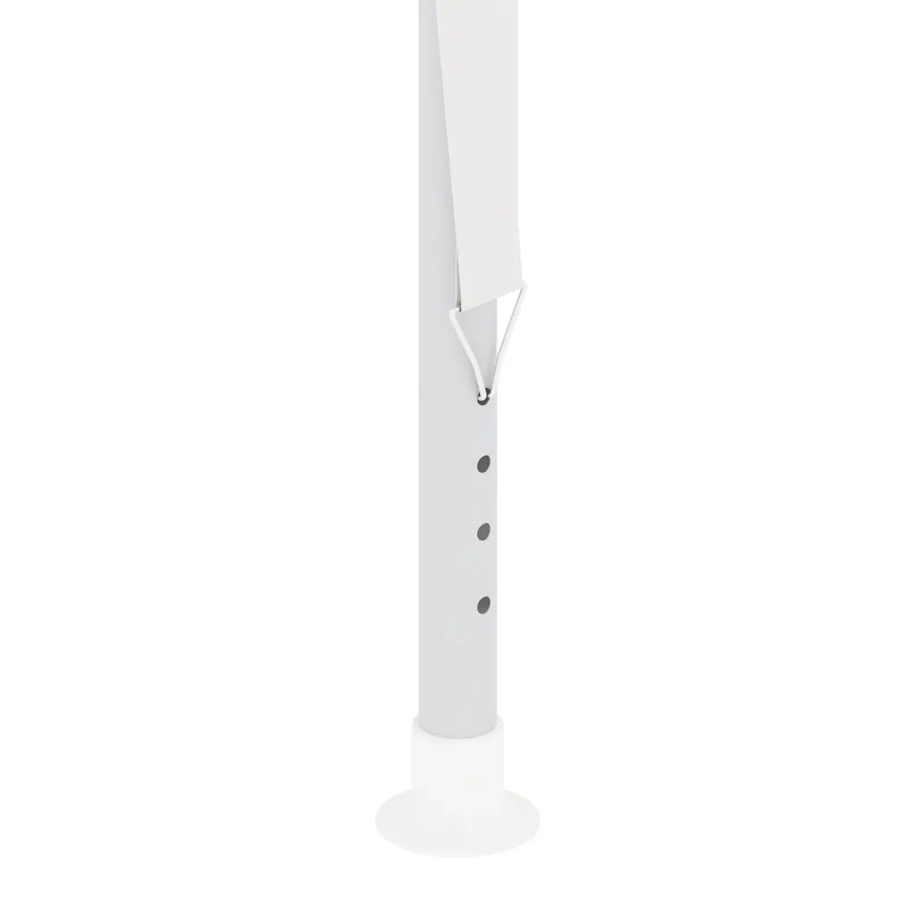 Gazebo Professionale con Pareti 4x6 m Bianco 90 g/mÂ²