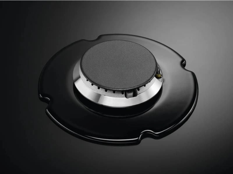 Electrolux EGG64272K piano cottura Nero Da incasso 60 cm Piano cottura a gas su vetro 4 Fornello(i)