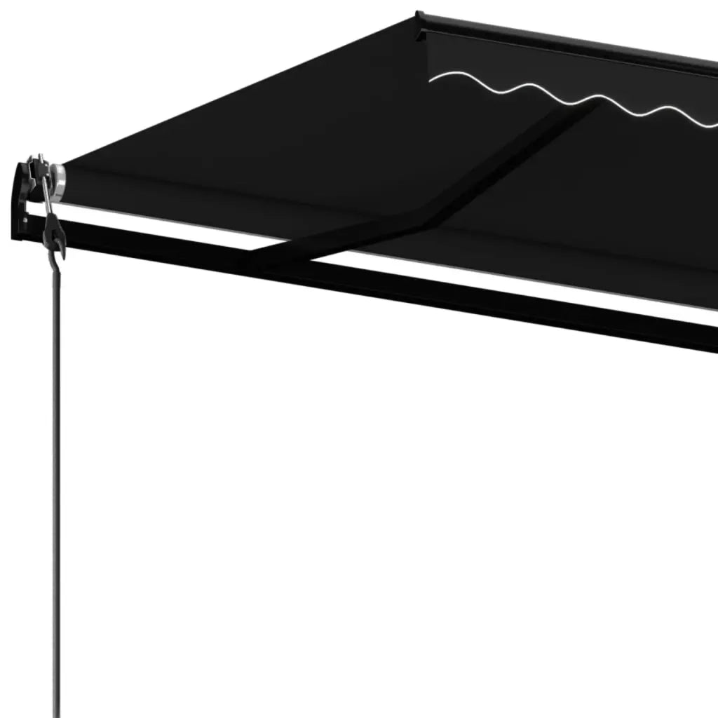 Tenda da Sole Retrattile Automatica 600x350 cm Antracite 3069249