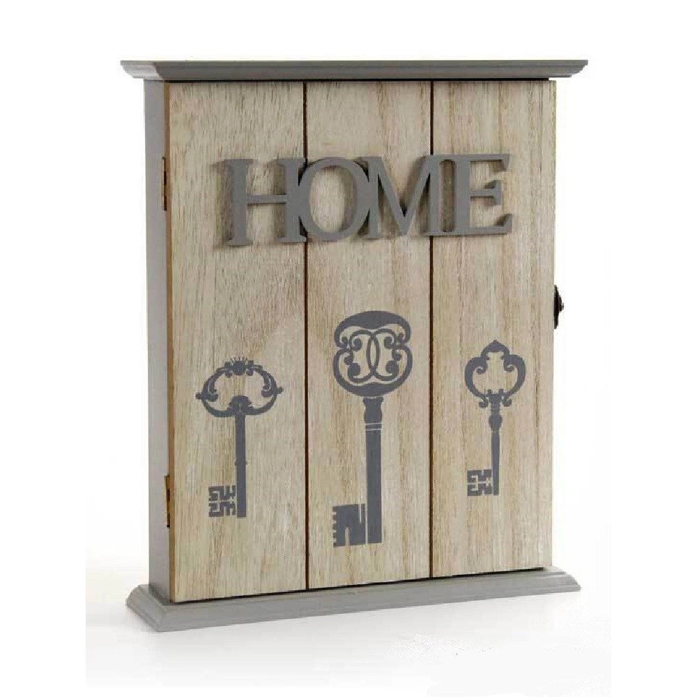 Trade Shop - Armadietto Portachiavi Parete Appendino Home 22x6x27cm Shabby Chic Col Ass 765896 -