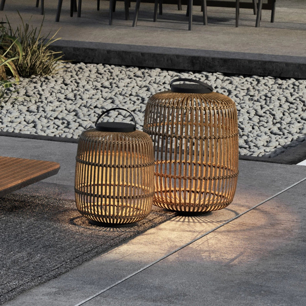 Lanterna Led con Pannello Solare Ø 39 x 48,5 cm in Alluminio Muses S