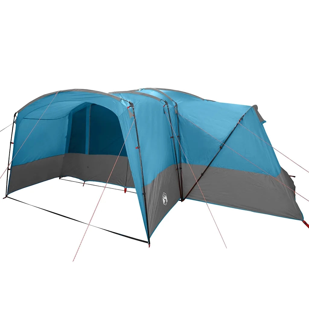 Tenda per famiglie 12 persone Blu e Grigio 760 x 645 x 230 cm