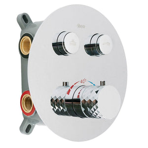 Set Doccia Da Incasso Rea Lungo Diamond Chrom + Box