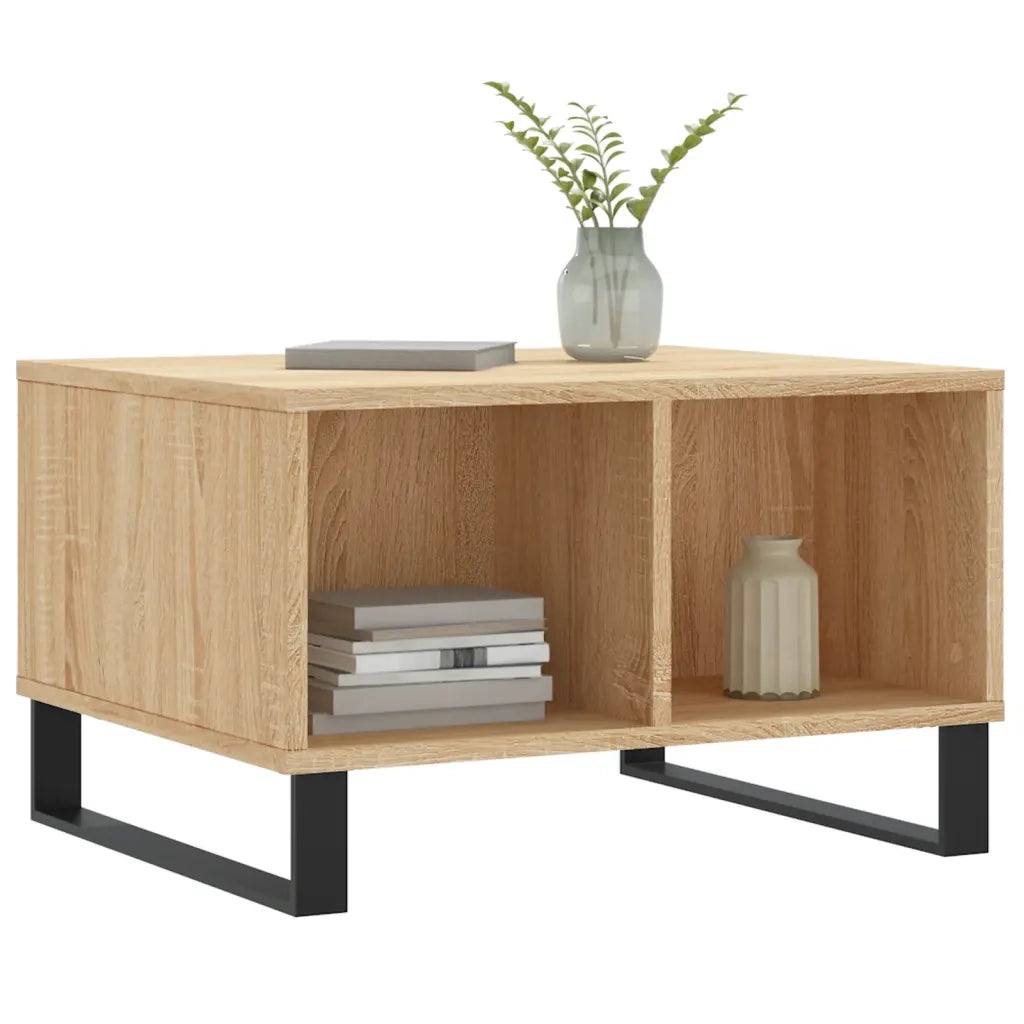 Tavolino salotto | Tavolino da caff¨¨ | Tavolino da Soggiorno Rovere Sonoma 60x50x36,5 cm Legno Multistrato